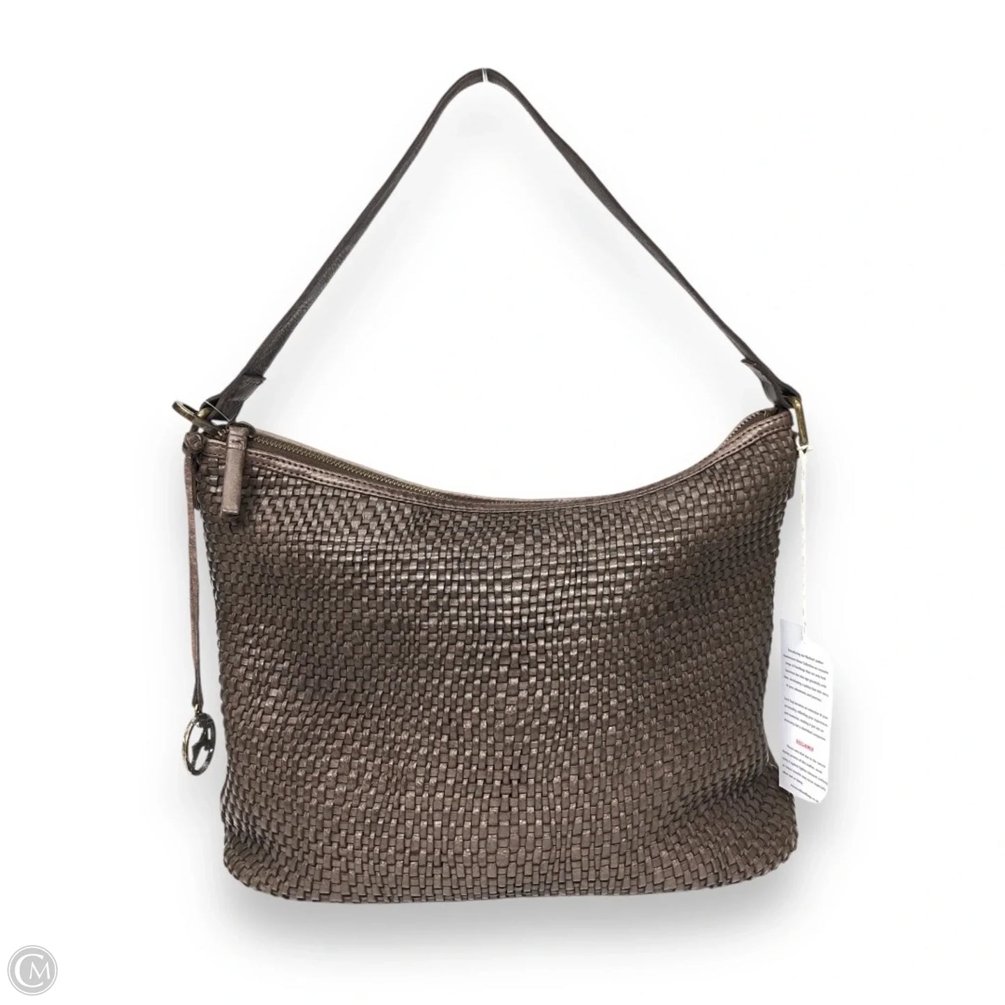 Handbag Leather By Cmc, Size: Medium