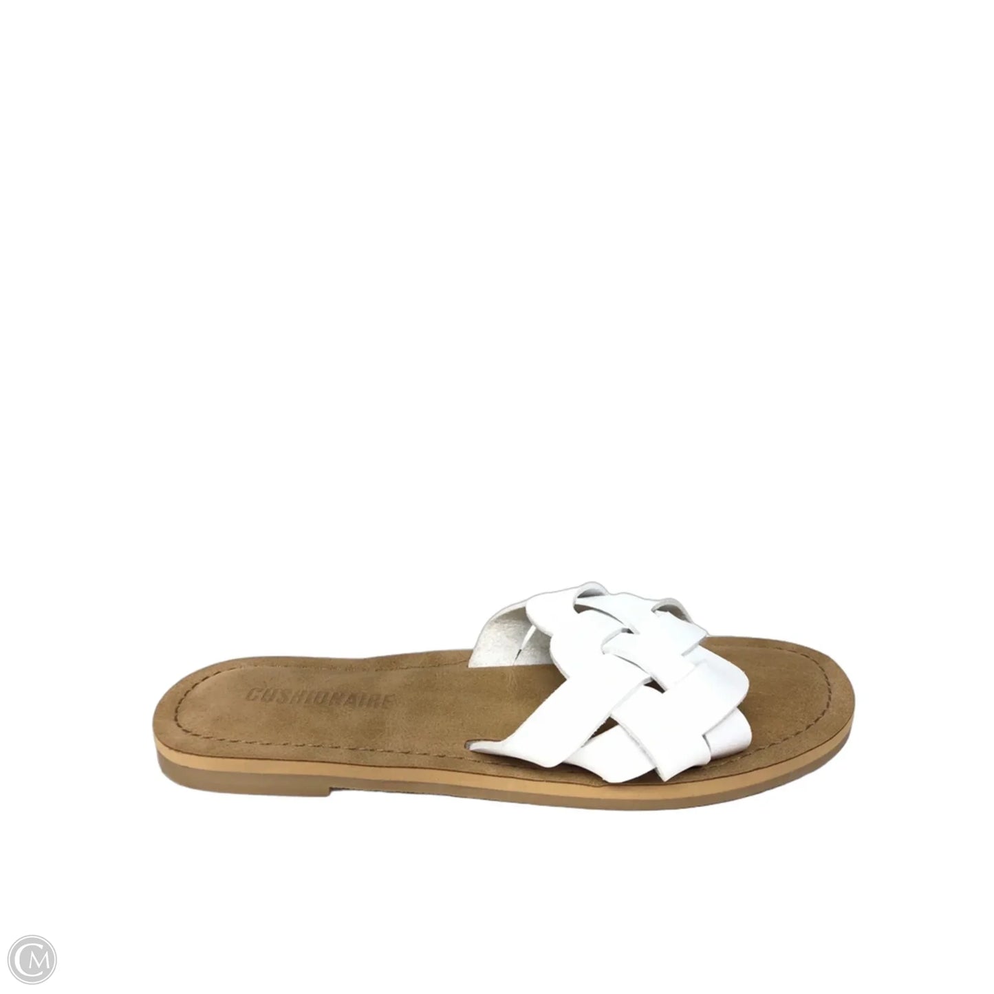 Sandals Flats By Cushionaire In White, Size: 5