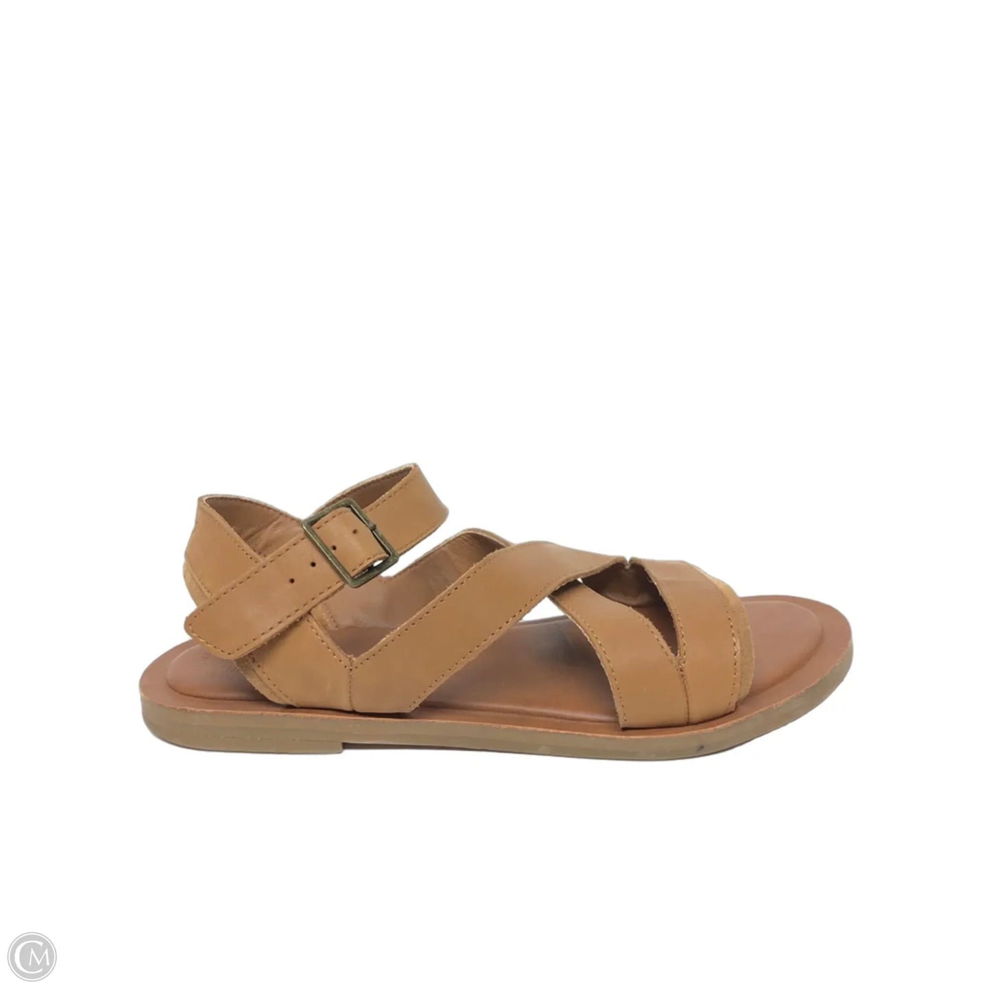 Sandals Flats By Toms In Brown, Size: 7.5