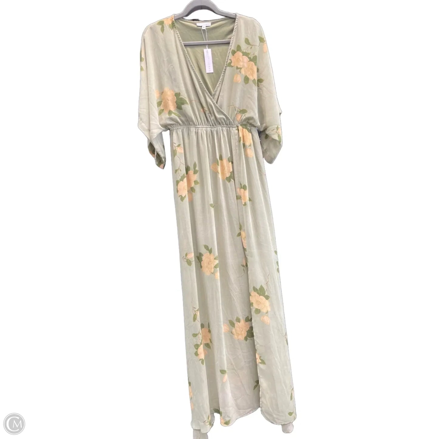 Dress Casual Maxi By Baltic Born In Green, Size: M
