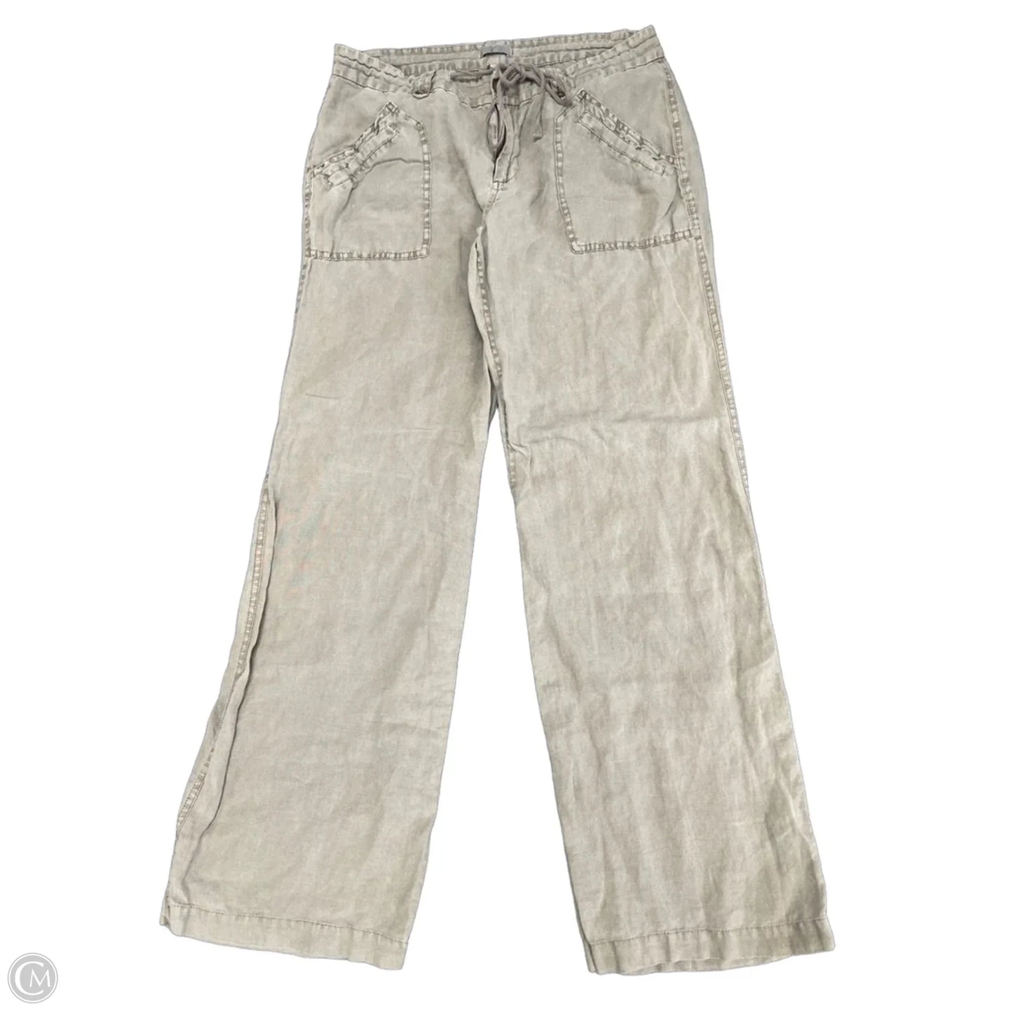 Pants Linen By Joie In Taupe, Size: 10