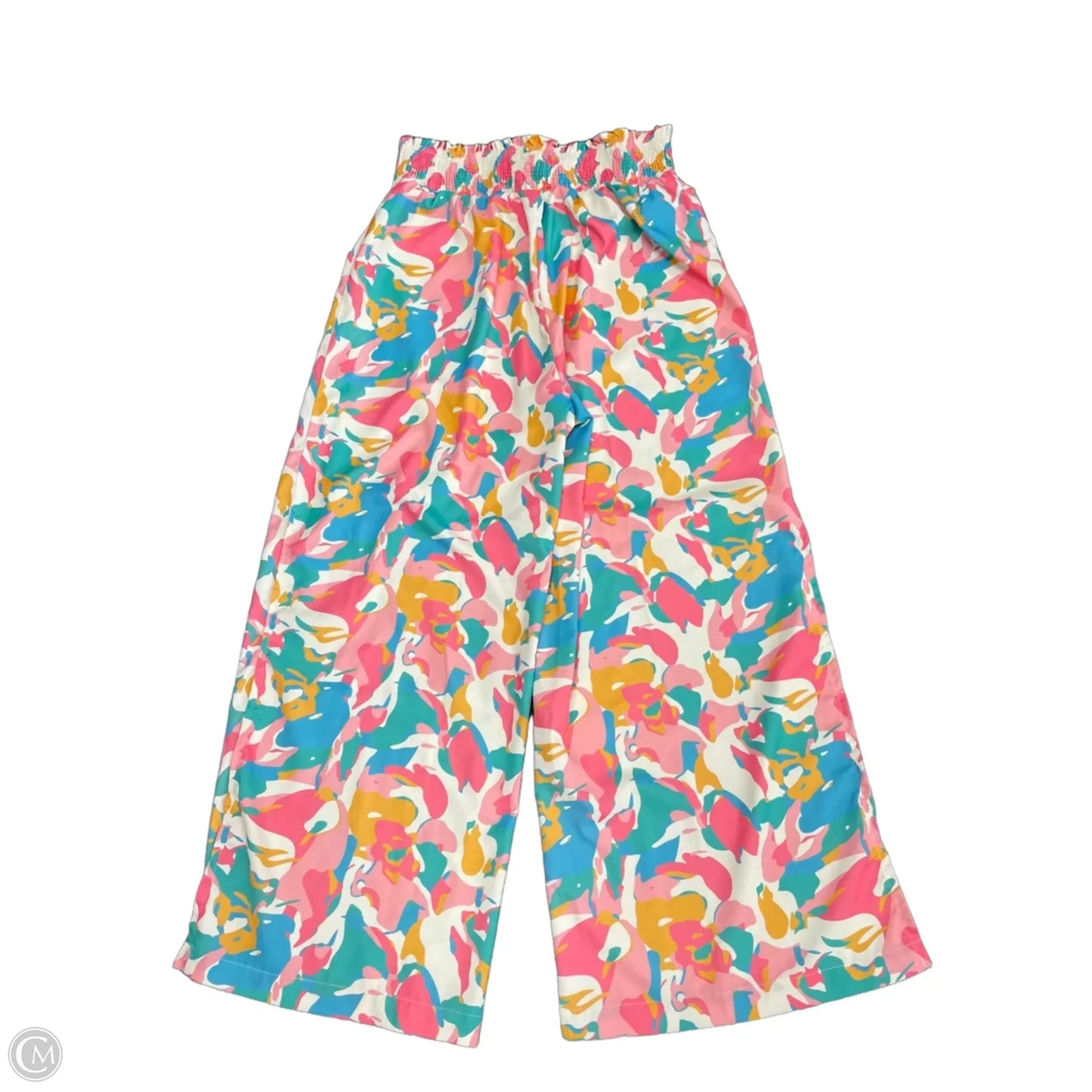 Pants Set 2pc By Cmf In Green & Pink, Size: M