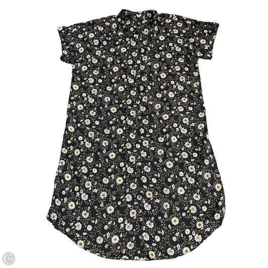 Dress Casual Short By Lane Bryant In Black & Cream, Size: Xl