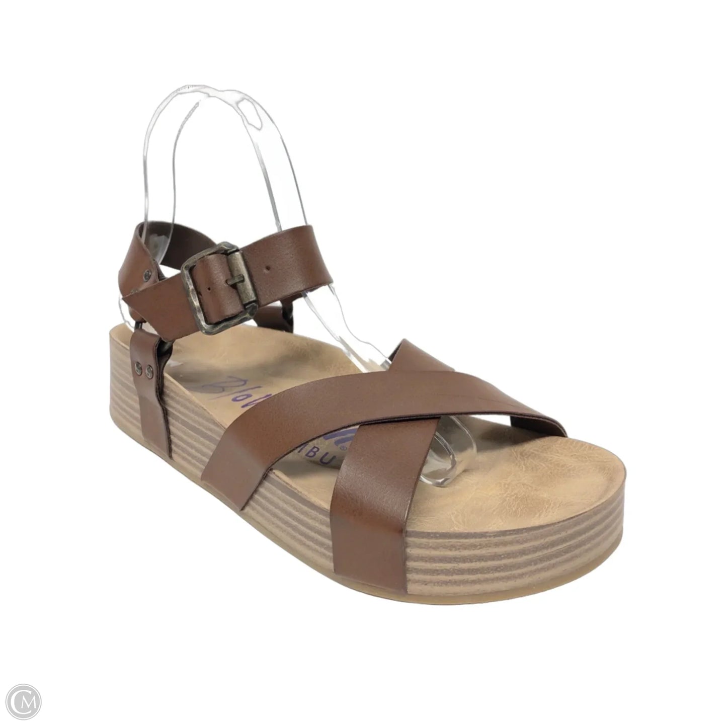 Sandals Flats By Blowfish In Brown, Size: 8.5
