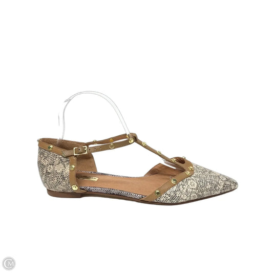Shoes Flats By Halogen In Snakeskin Print, Size: 9