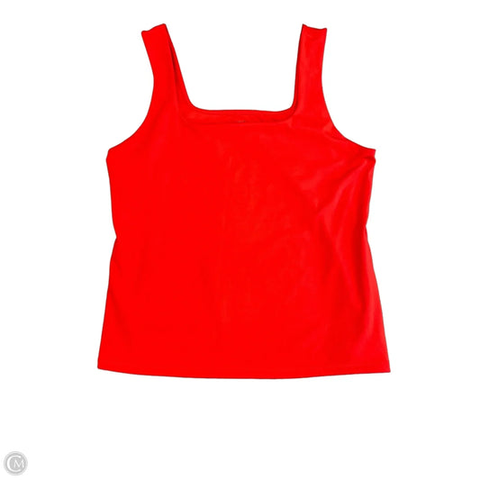 Tank Top By Nine West In Red, Size: Xxl
