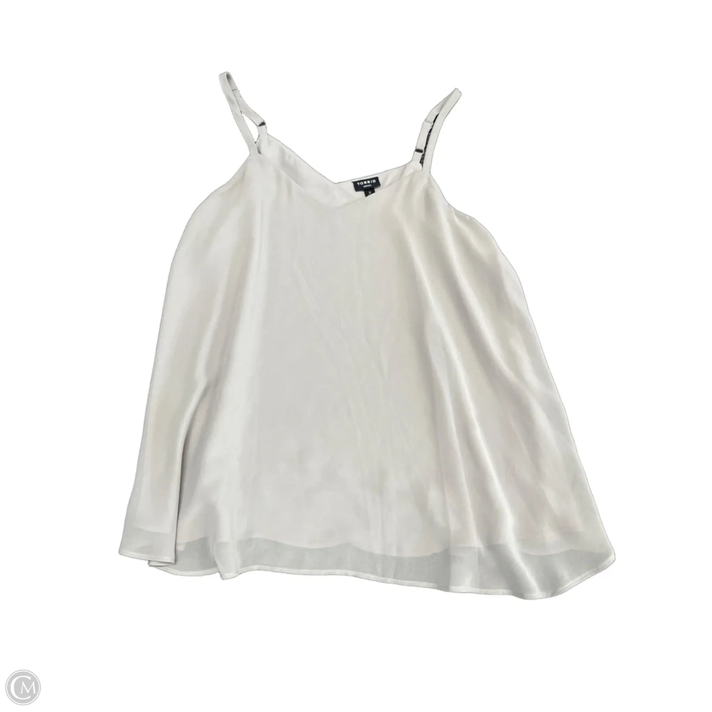 Top Sleeveless By Torrid In Grey, Size: L