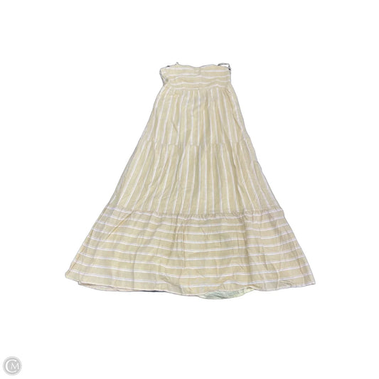 Dress Casual Midi By Cmc In Yellow, Size: 12