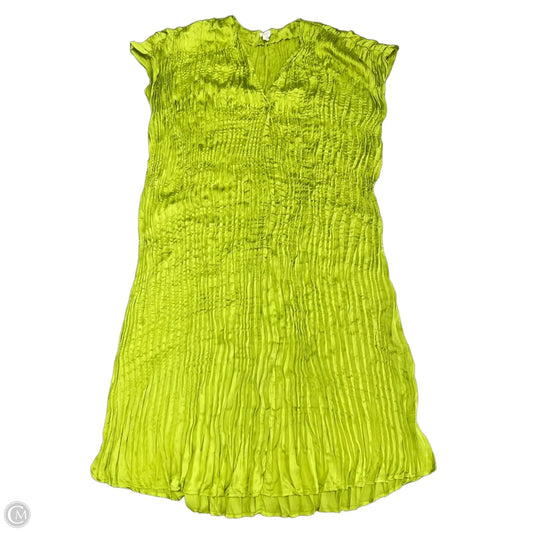 Dress Casual Midi By H&m In Green, Size: M