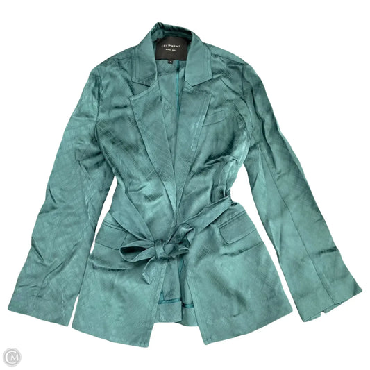 Jacket Other By Equipment In Teal, Size: 0