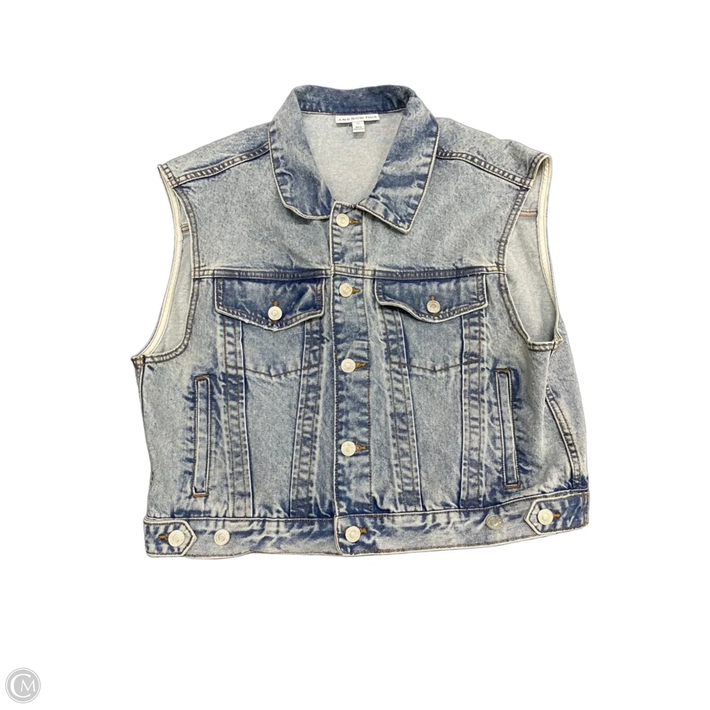 Vest Other By And Now This In Blue Denim, Size: Xl