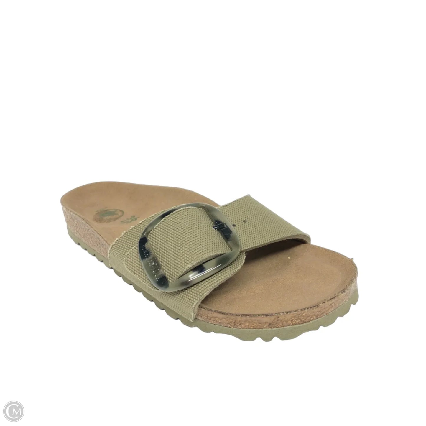 Sandals Flats By Birkenstock In Green, Size: 5