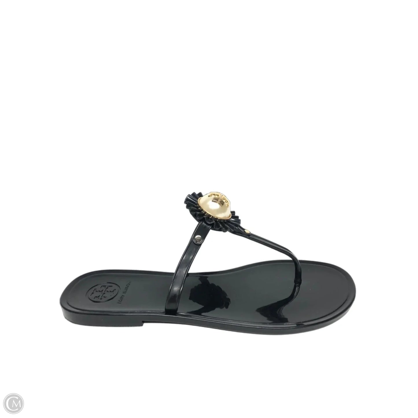 Sandals Designer By Tory Burch In Black, Size: 6