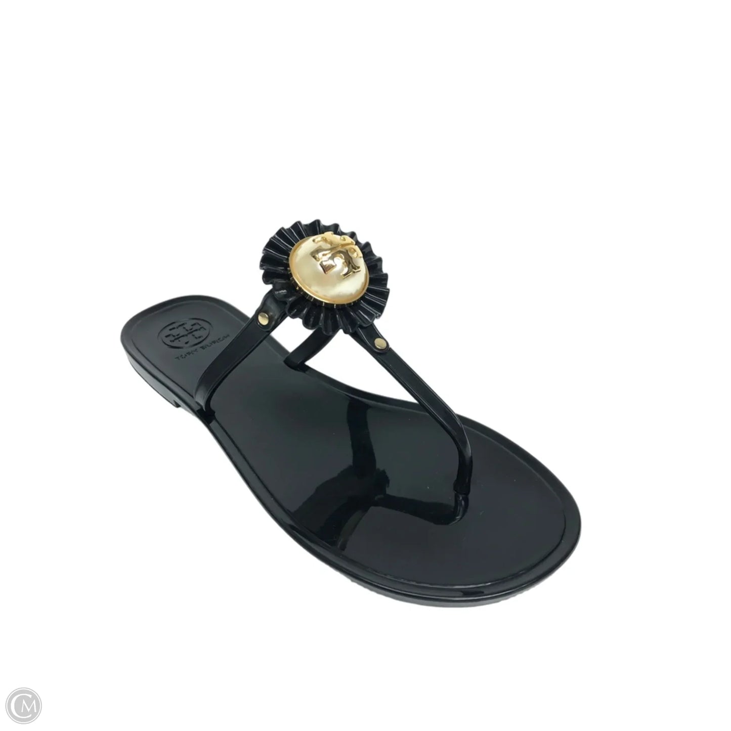 Sandals Designer By Tory Burch In Black, Size: 6