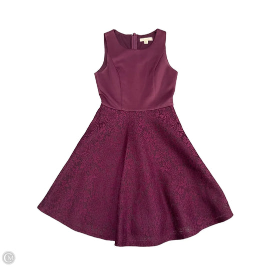 Dress Casual Short By Francesca’s In Purple, Size: Xs