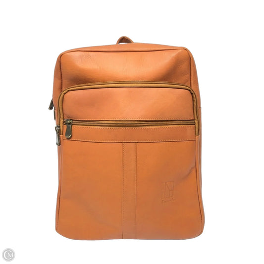 Backpack Leather By Cmb, Size: Medium