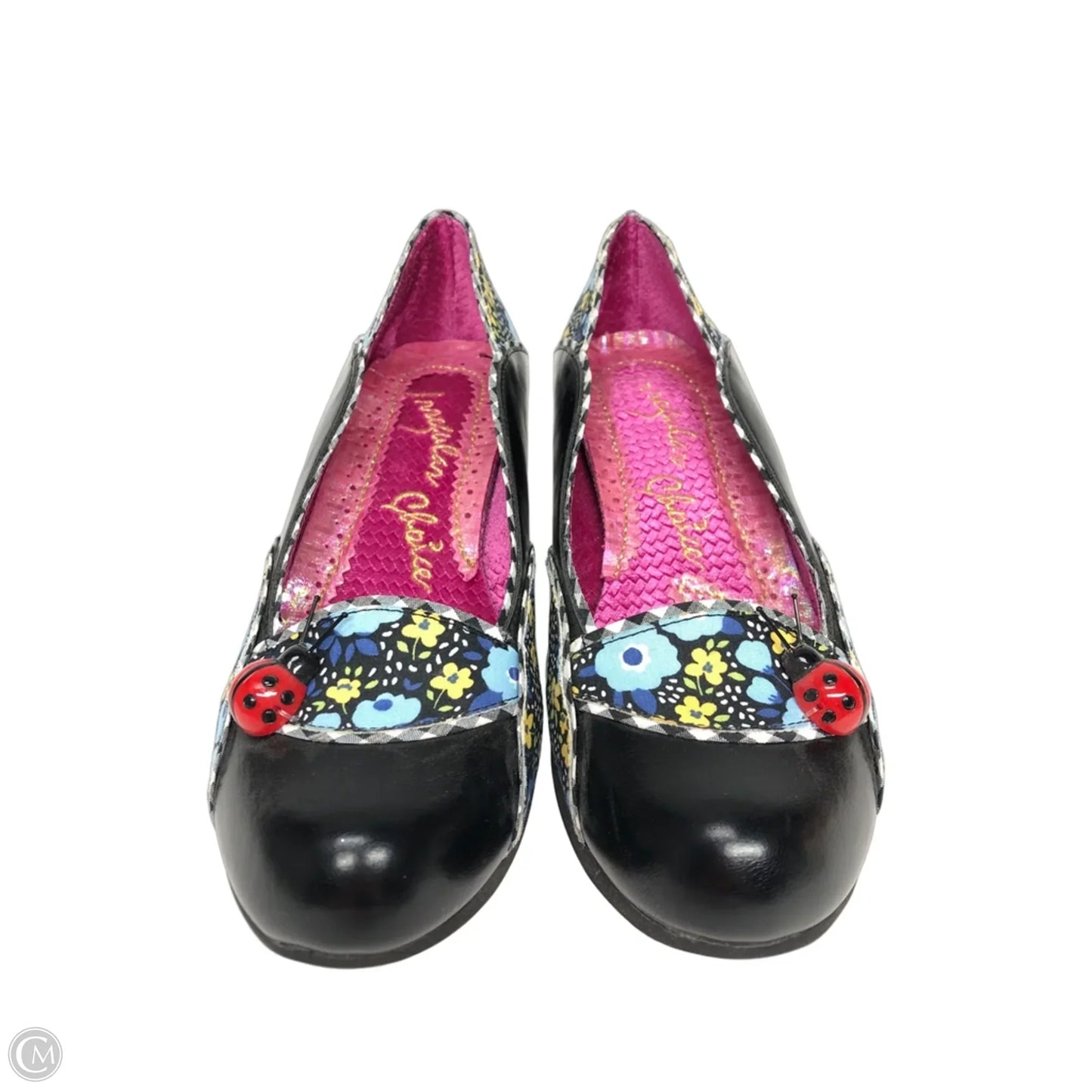 Shoes Heels Block By Cmb In Black & Blue, Size: 7.5