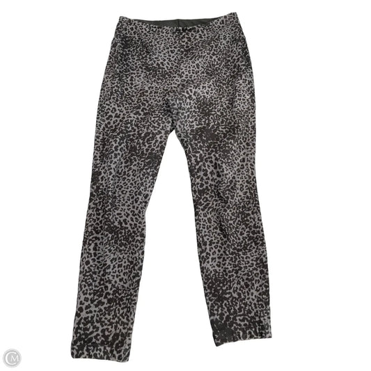Athletic Leggings By Lysse In Black & Grey, Size: L