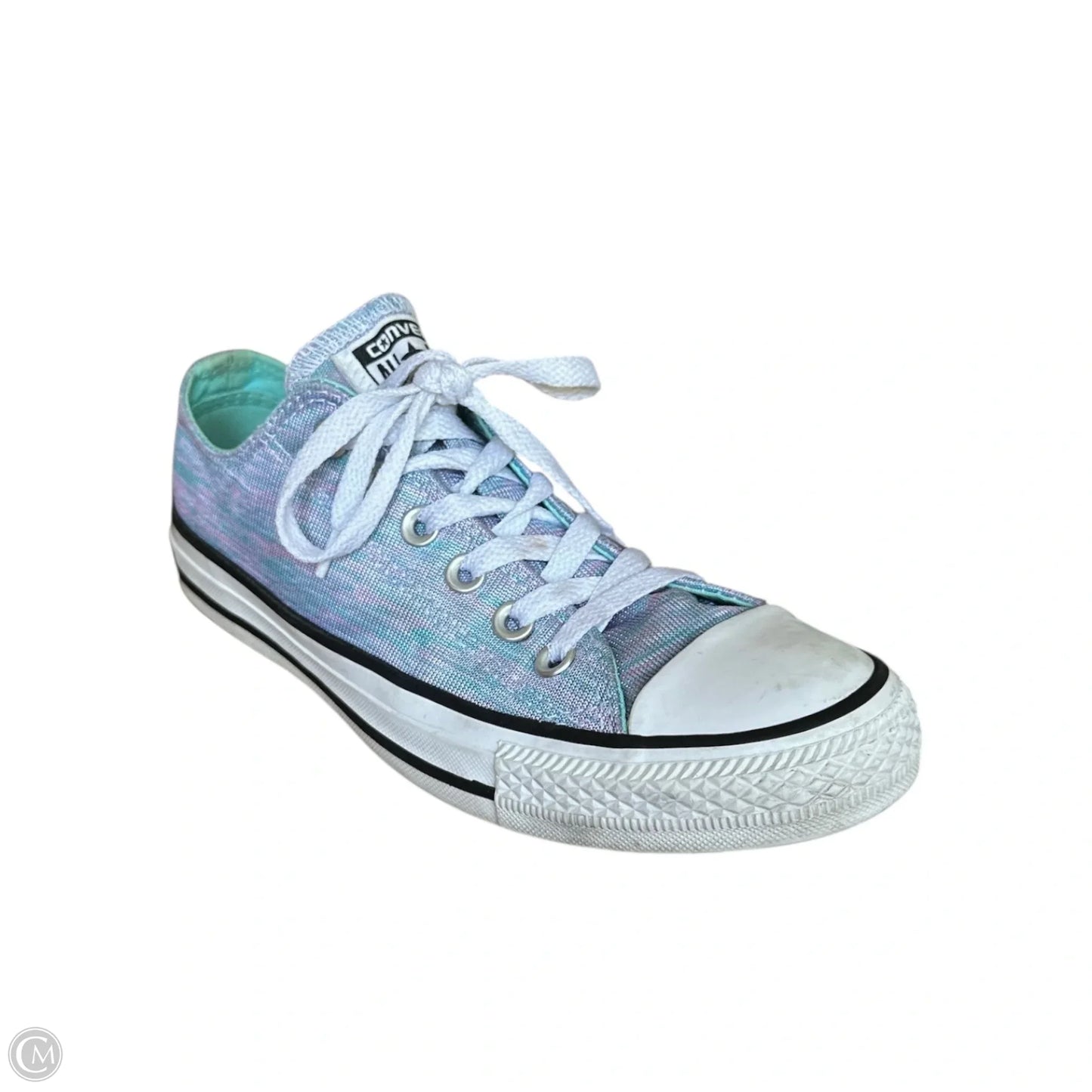 Shoes Sneakers By Converse In Blue & Pink, Size: 7