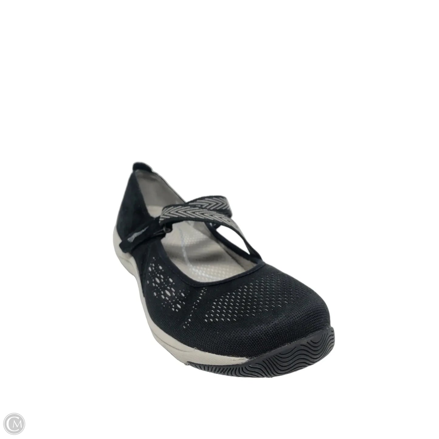 Shoes Flats By Dansko In Black & Grey, Size: 7