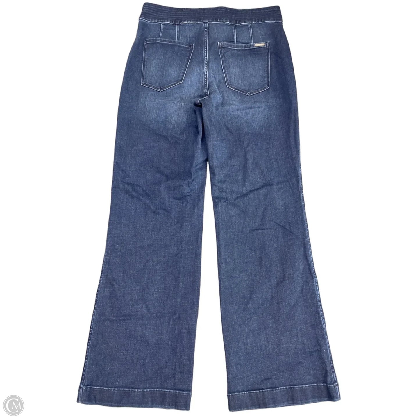 Jeans Straight By White House Black Market In Blue Denim, Size: 10p