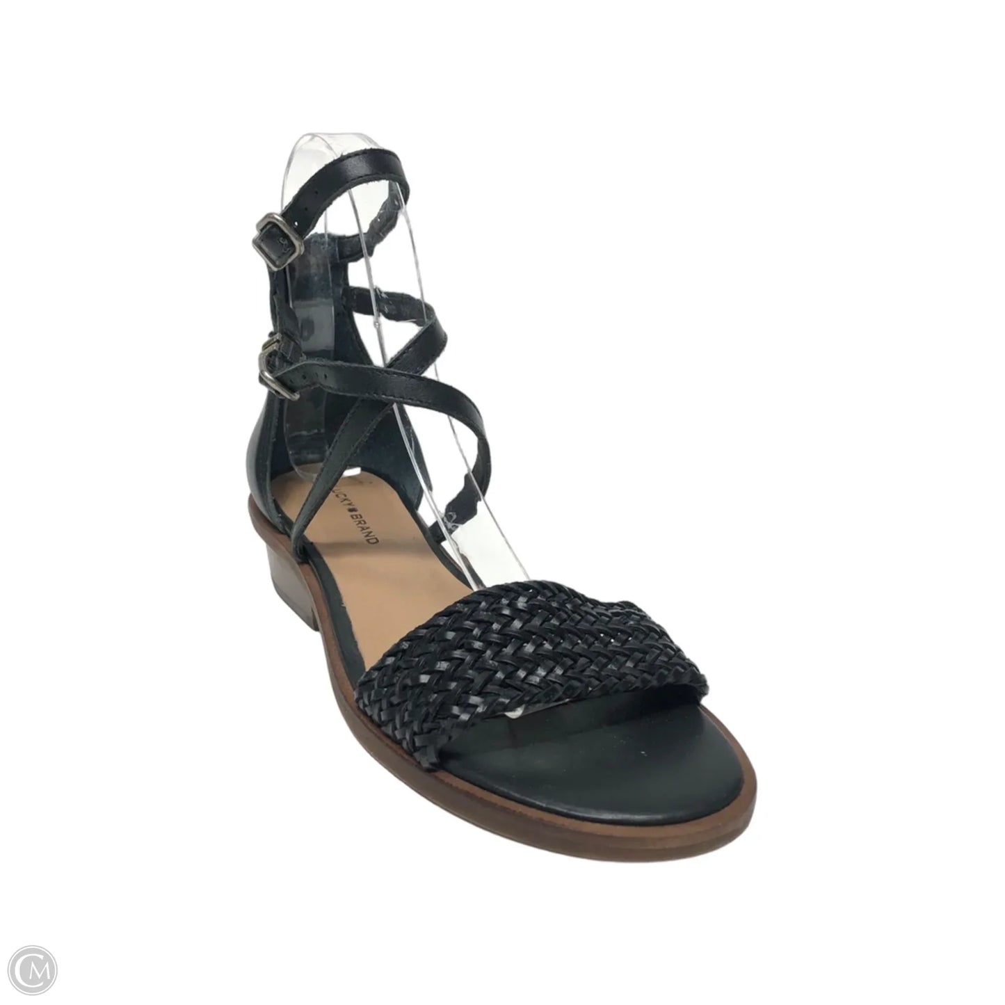 Sandals Flats By Lucky Brand In Black, Size: 6