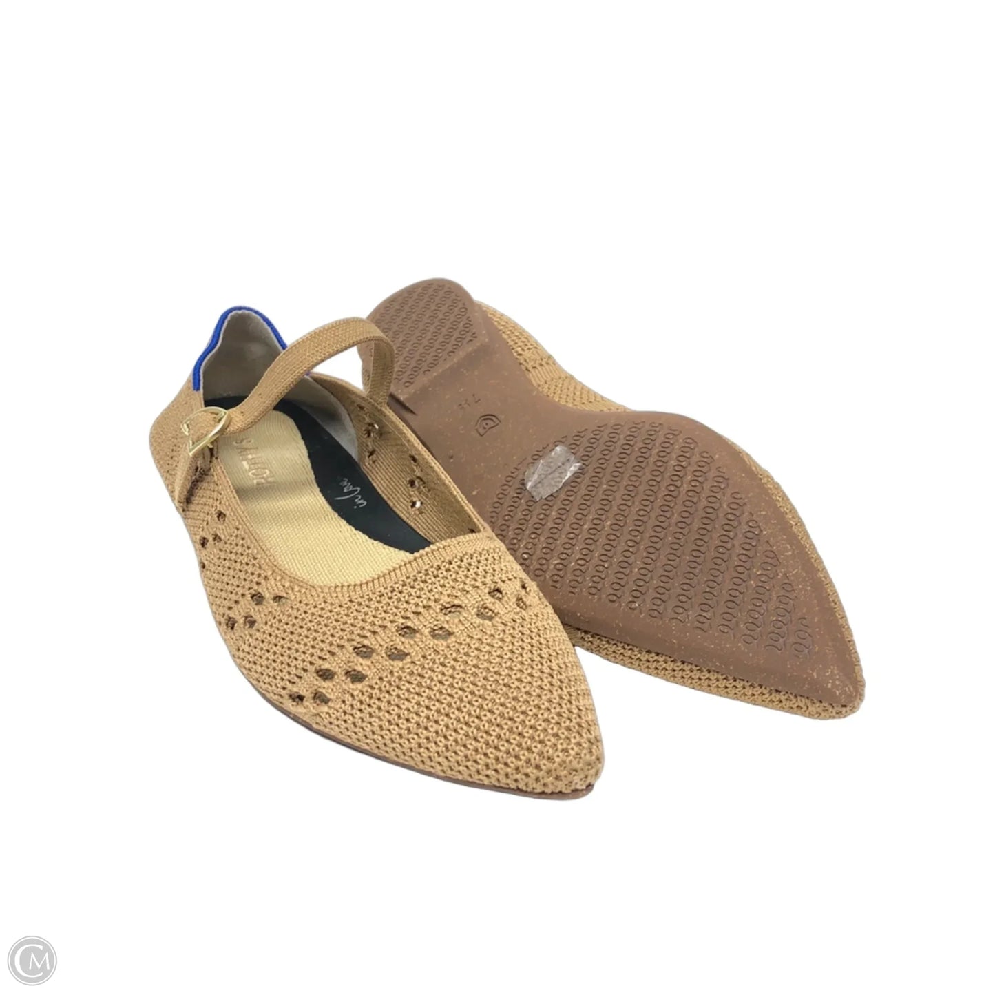 Shoes Flats By Rothys In Brown, Size: 7.5