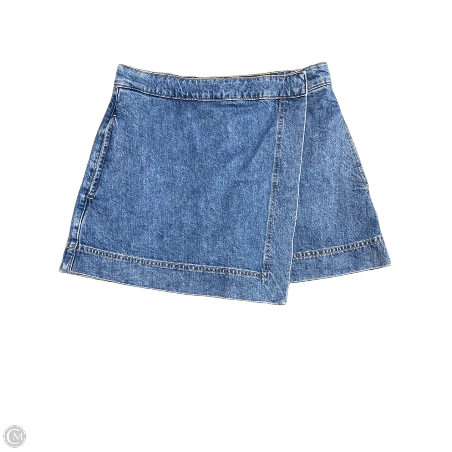 Skort By Cmc In Blue Denim, Size: 12