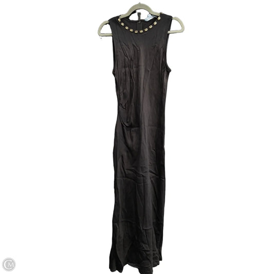Dress Casual Maxi By Antonio Melani In Black & Gold, Size: 8