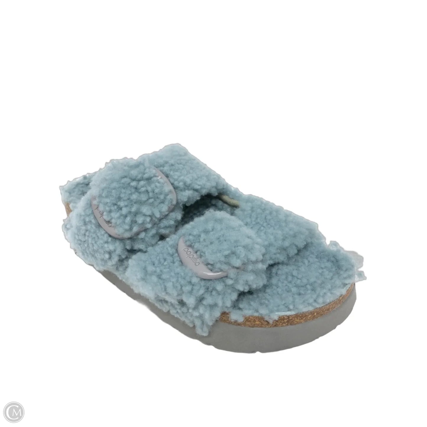 Sandals Flats By Birkenstock In Blue, Size: 5
