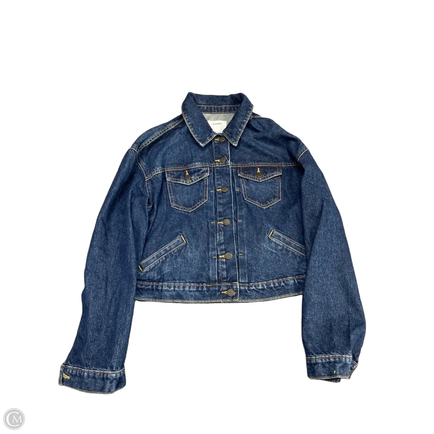 Jacket Denim By Old Navy In Blue Denim, Size: L