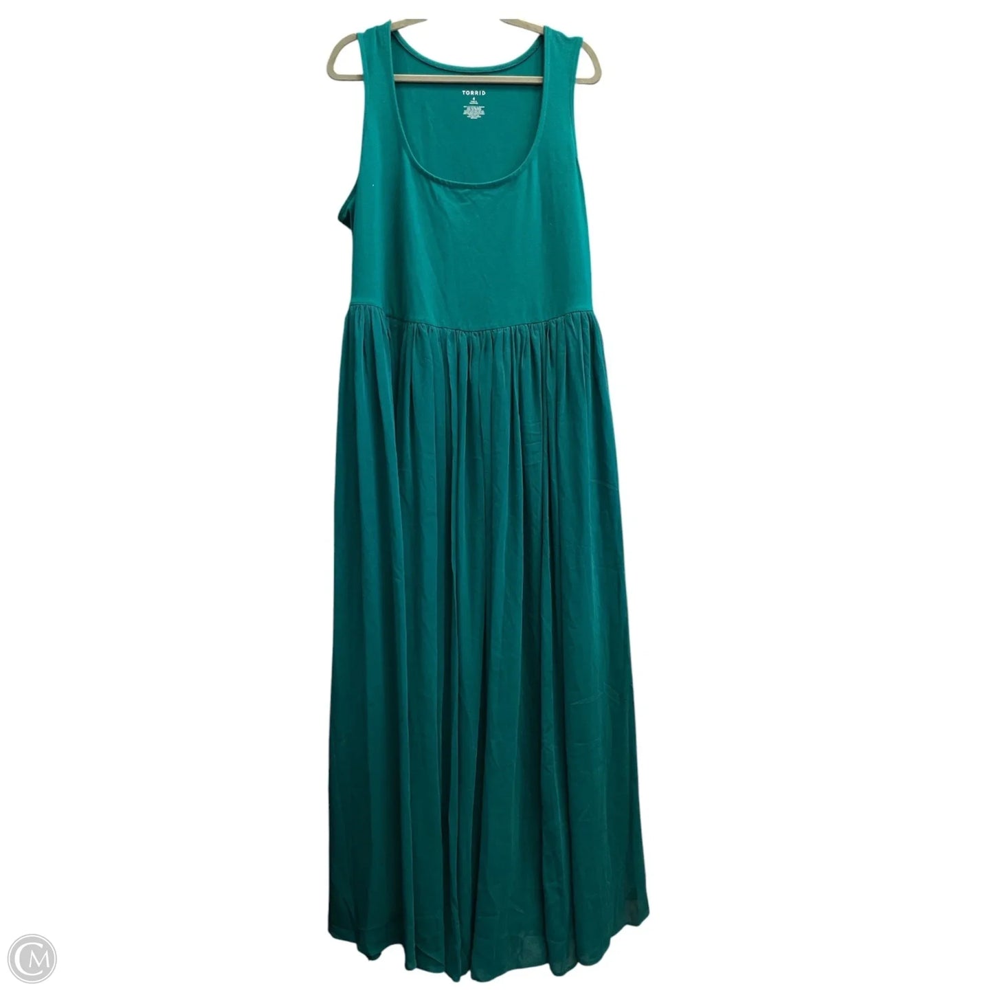Dress Casual Maxi By Torrid In Green, Size: 4x