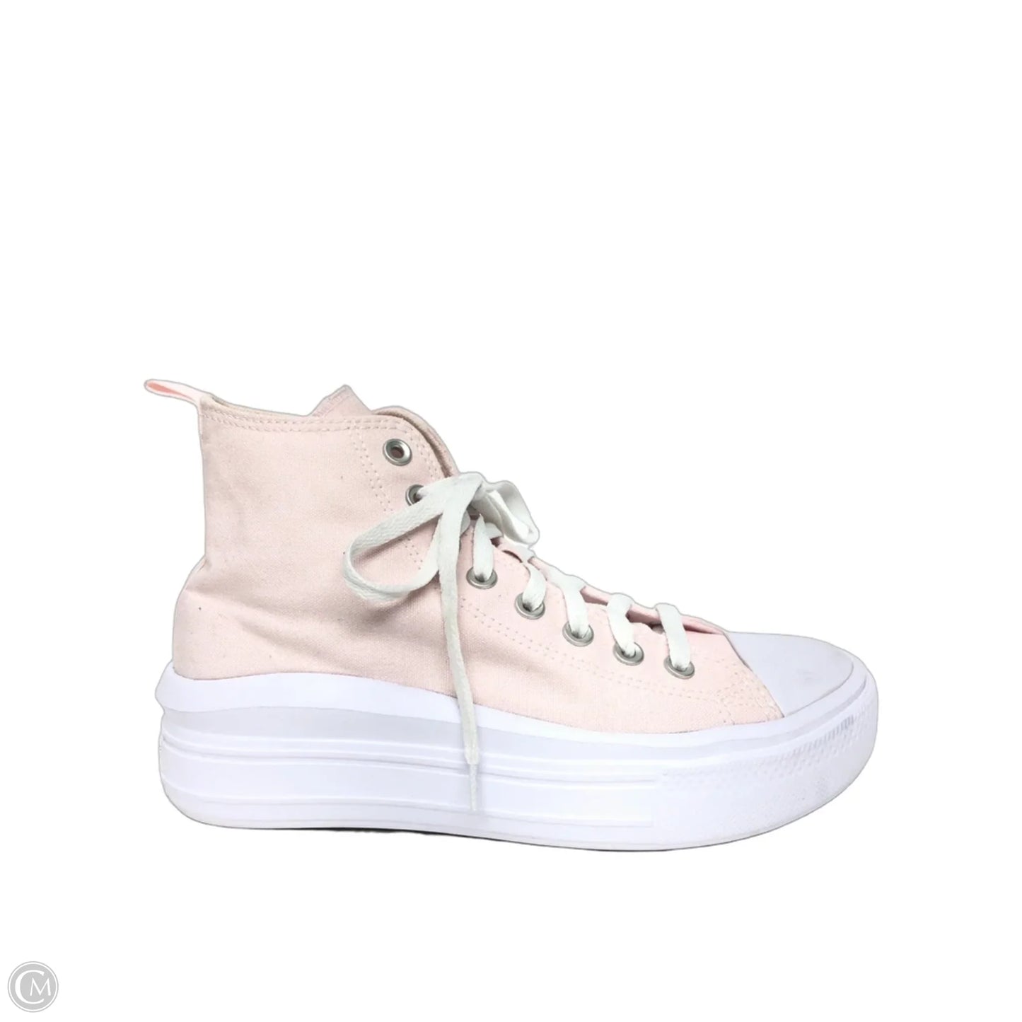Shoes Sneakers Platform By Converse In Pink, Size: 7