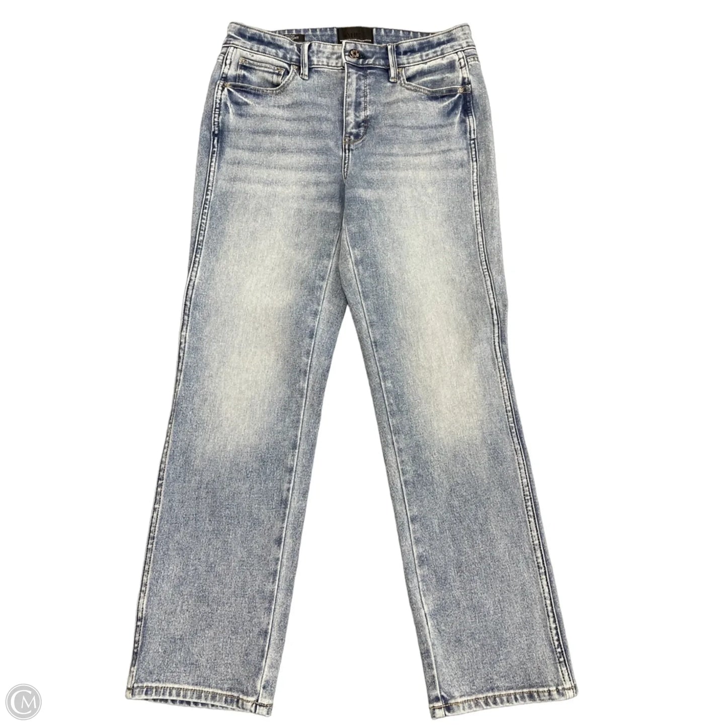 Jeans Straight By White House Black Market In Blue Denim, Size: 6