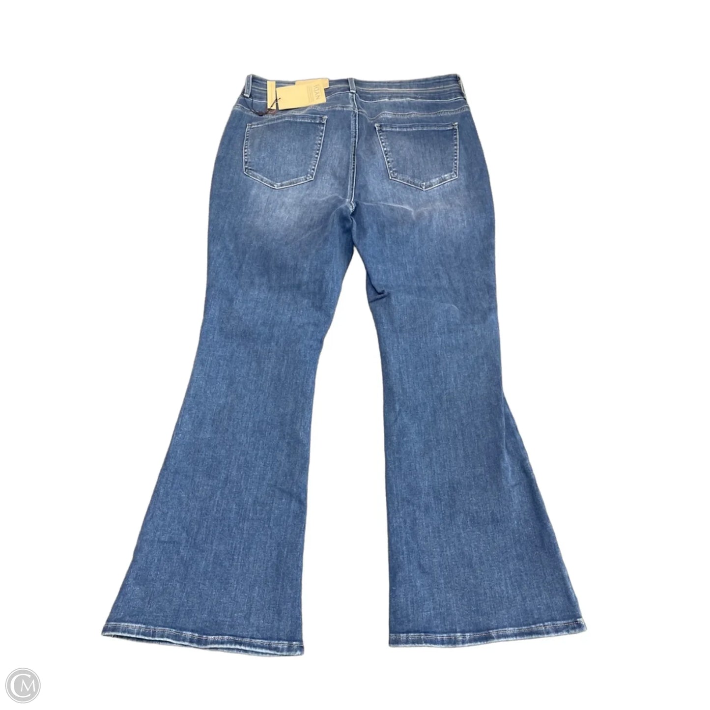 Jeans Flared By Not Your Daughters Jeans In Blue Denim, Size: 14