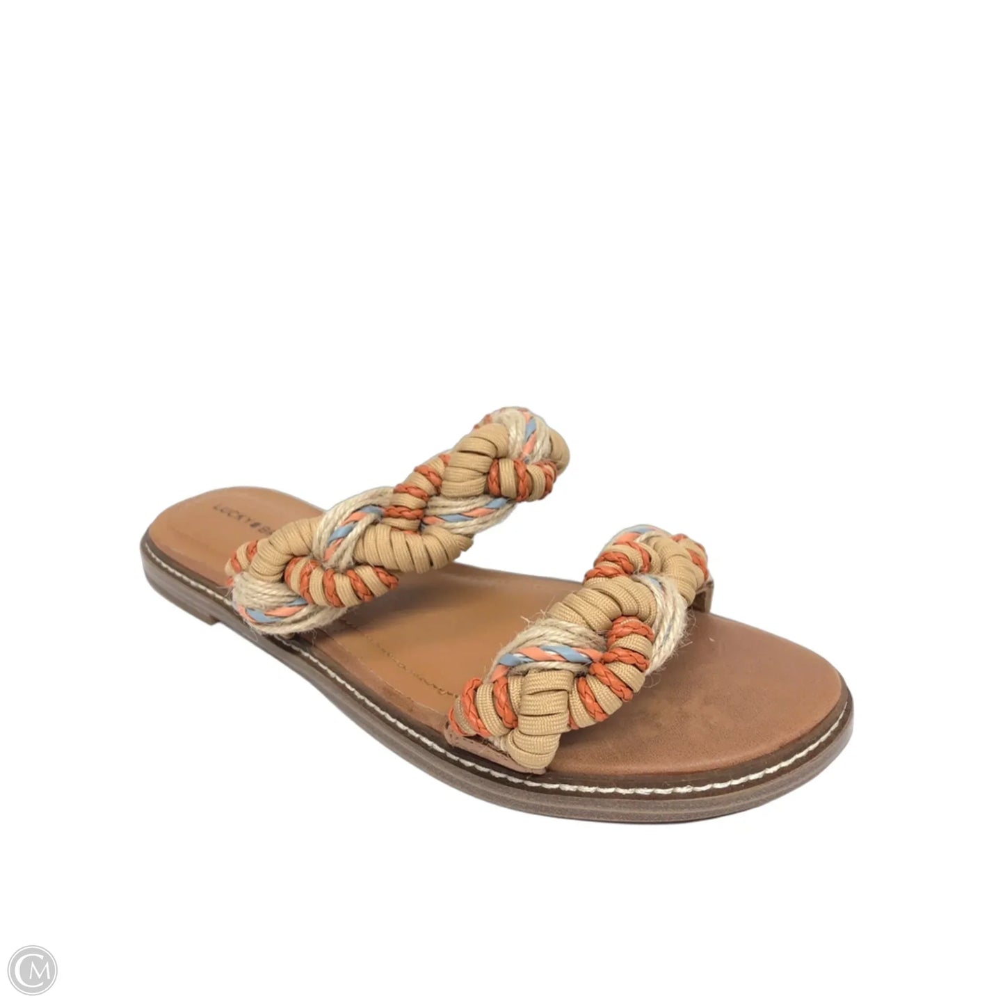 Sandals Flats By Lucky Brand In Tan, Size: 10