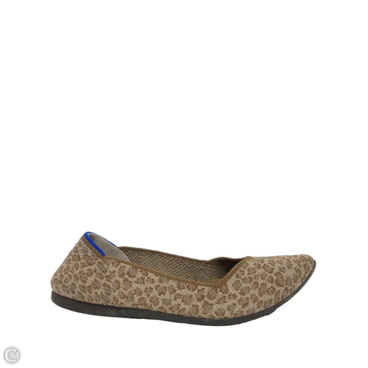Shoes Flats By Rothys In Brown, Size: 5