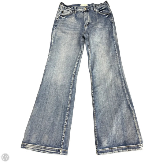 Jeans Boot Cut By Kancan In Blue Denim, Size: 8