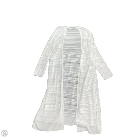 Cardigan By Chicos In White, Size: L