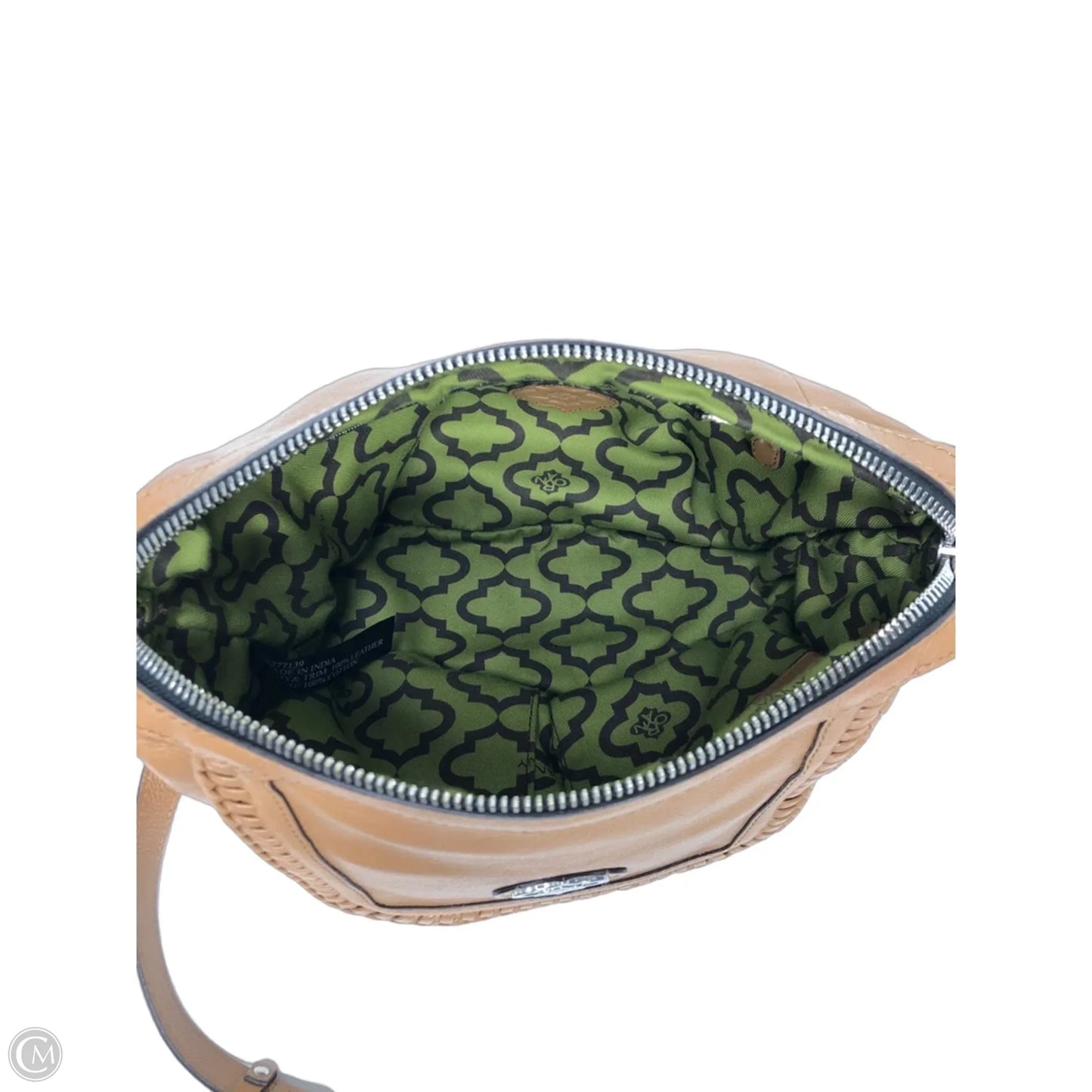 Crossbody Leather By Oryany, Size: Medium