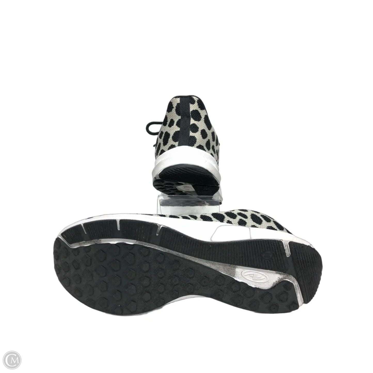 Shoes Athletic By Athletic Works In Black & Cream, Size: 11