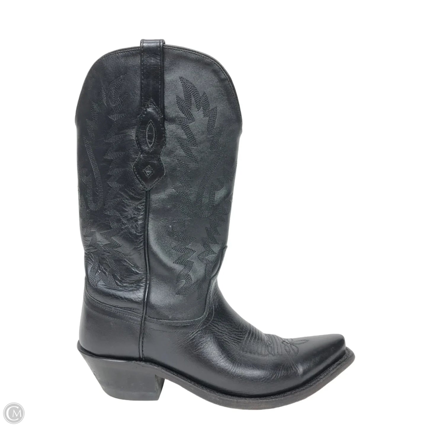 Boots Western By Old West In Black, Size: 7.5