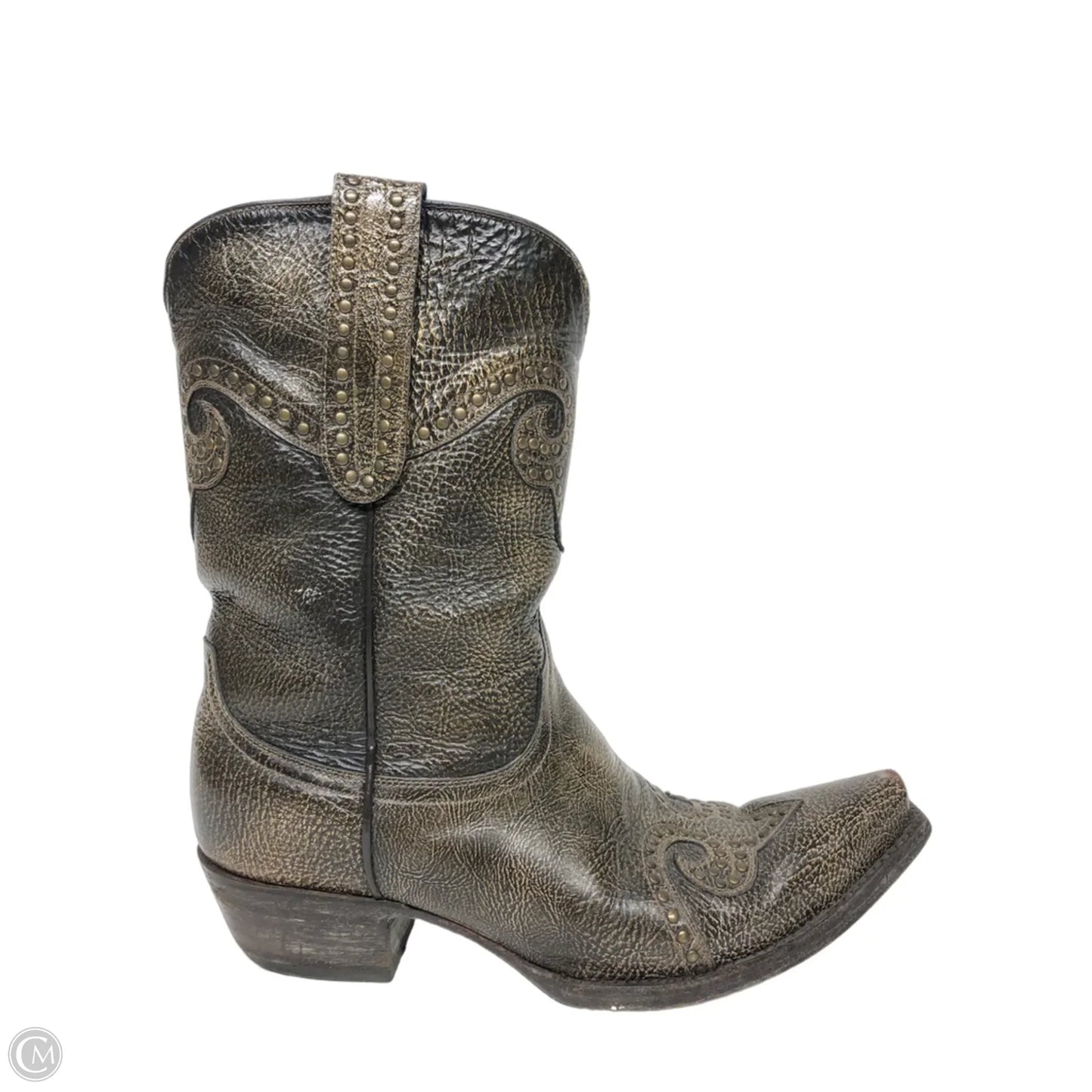 Boots Western By Old Gringo In Black & Cream, Size: 8