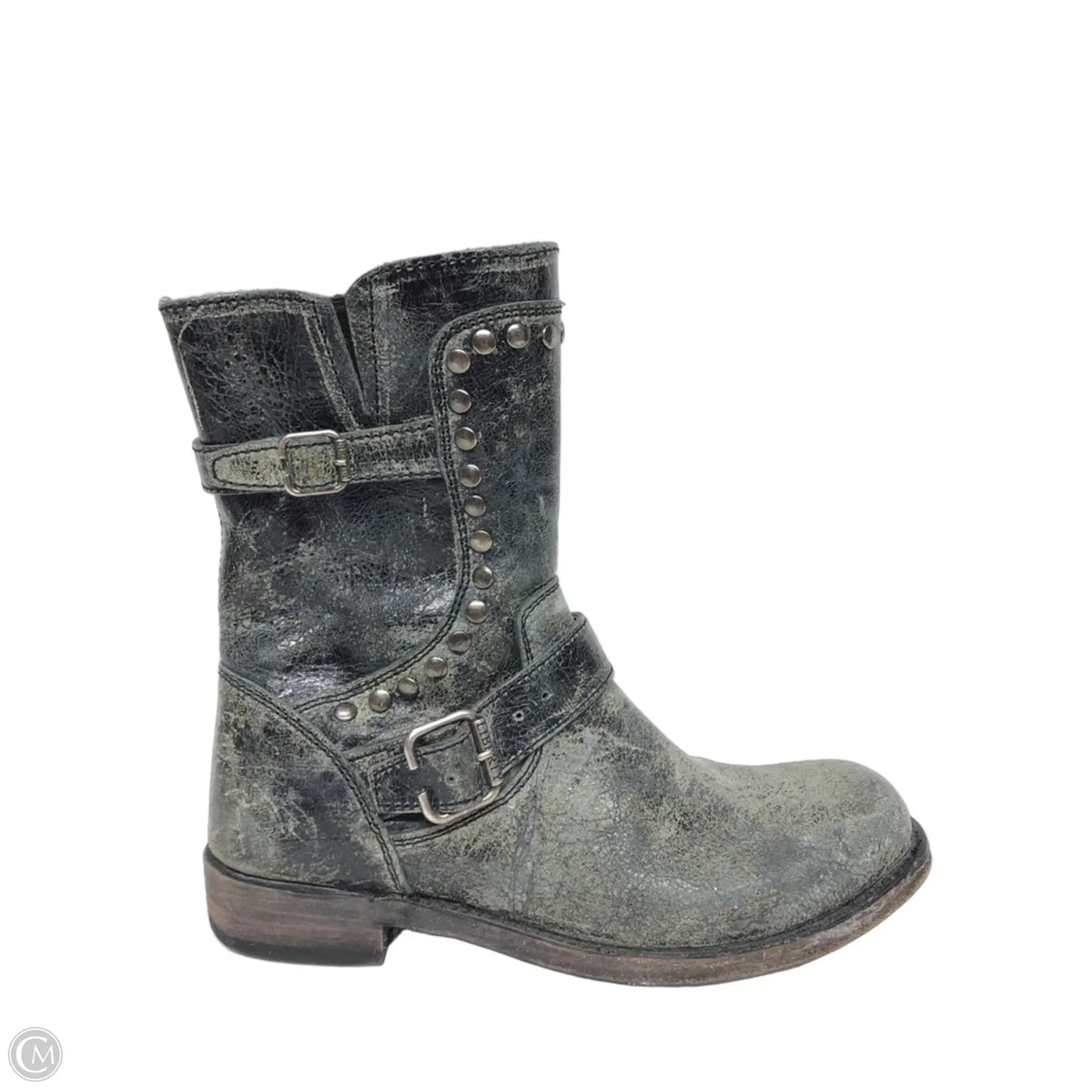 Boots Leather By Cma In Black, Size: 8