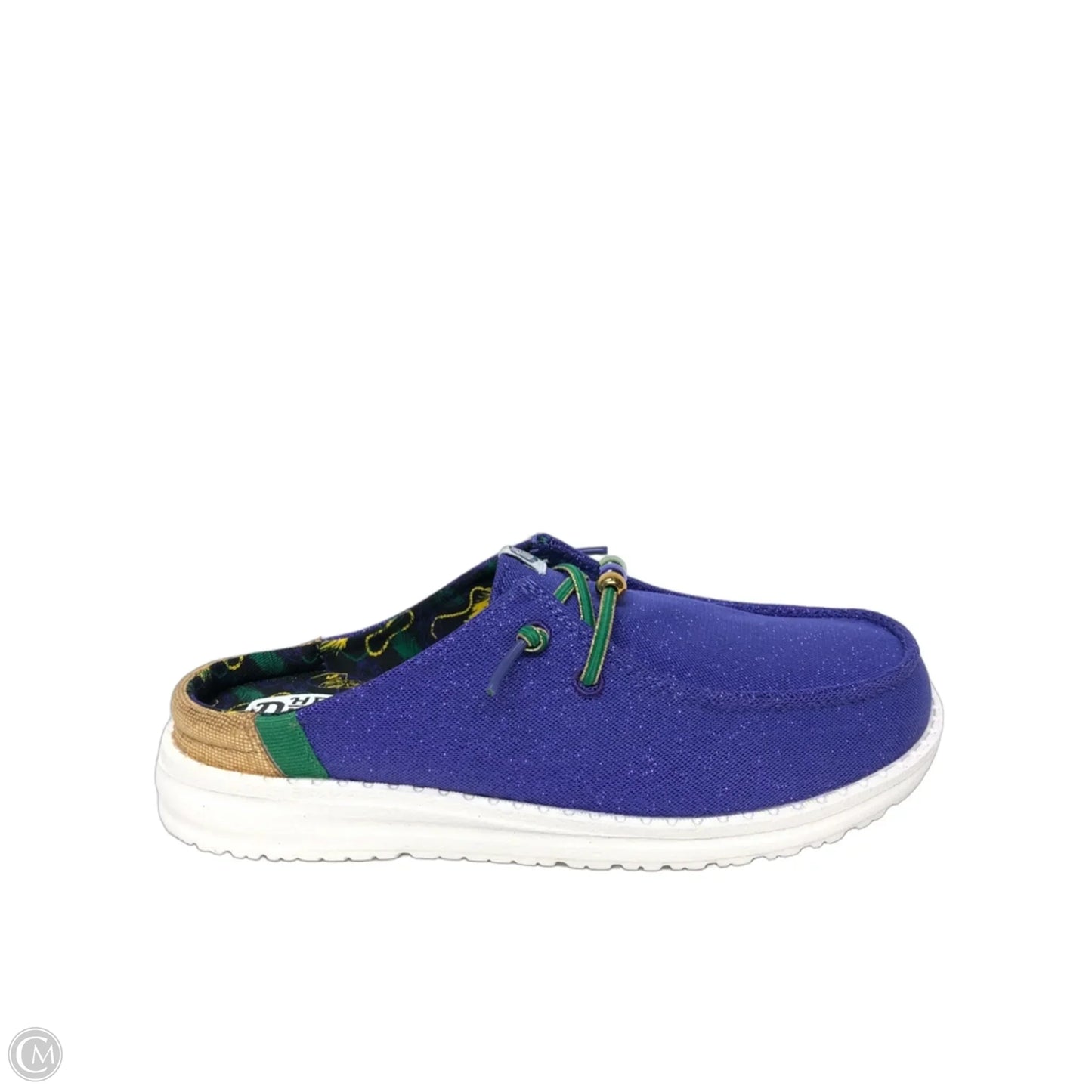 Shoes Flats By Hey Dude In Purple, Size: 6