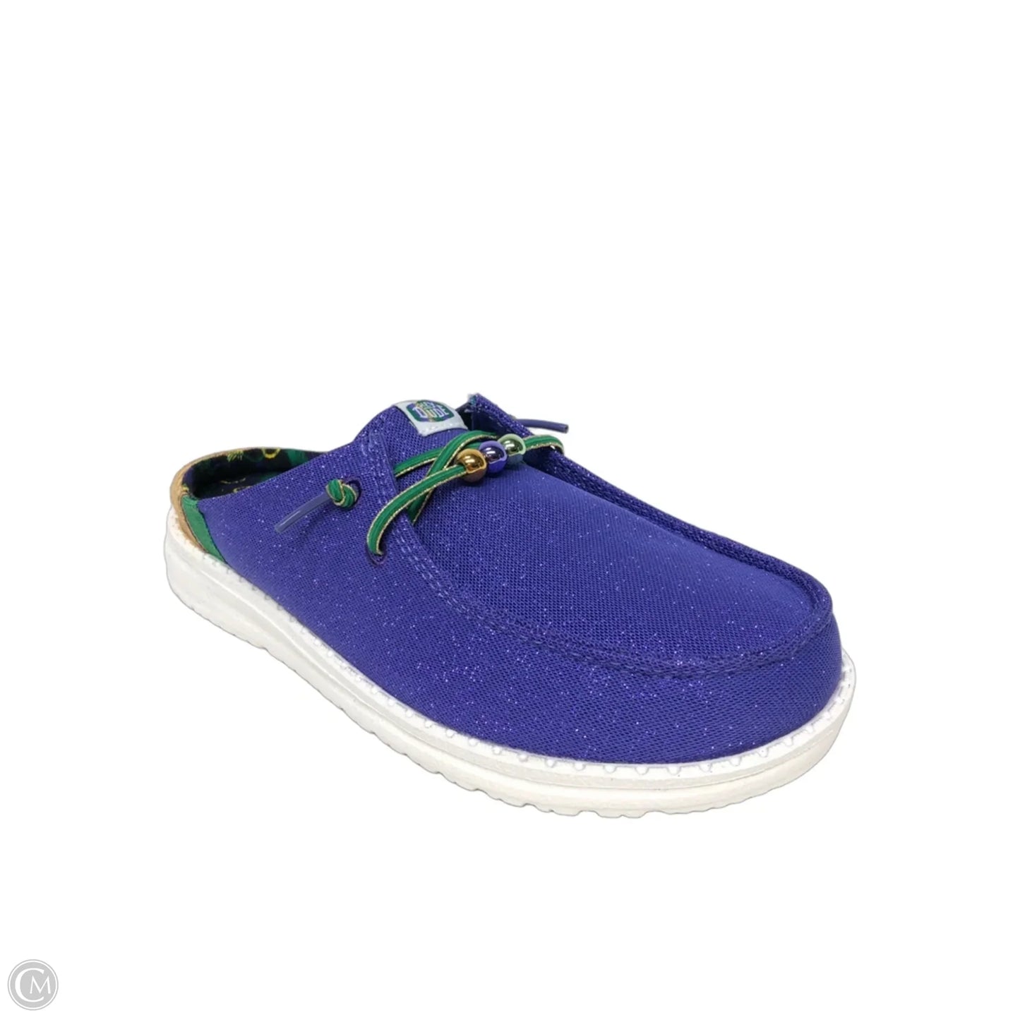 Shoes Flats By Hey Dude In Purple, Size: 6