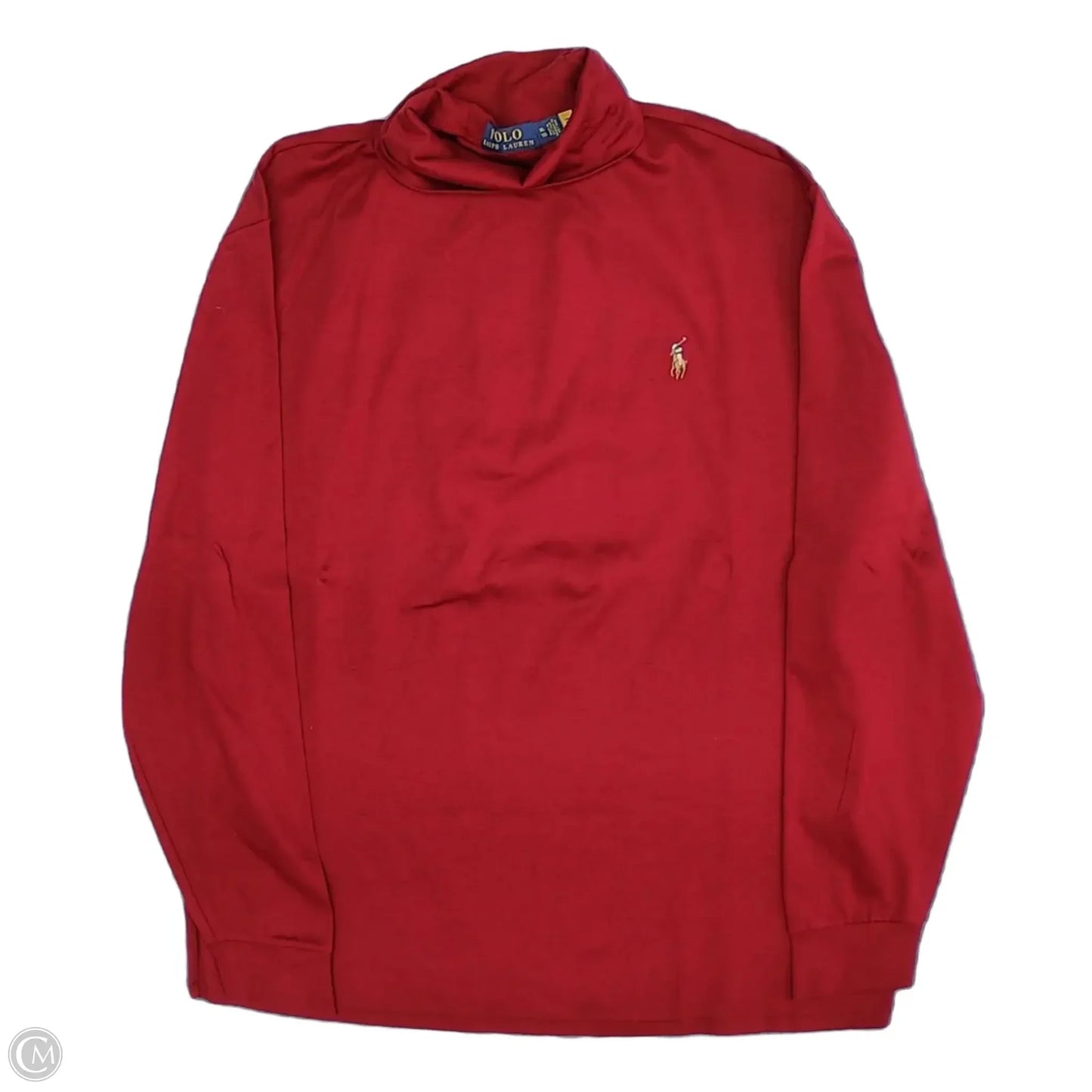 Top Long Sleeve By Polo Ralph Lauren In Red, Size: Xl