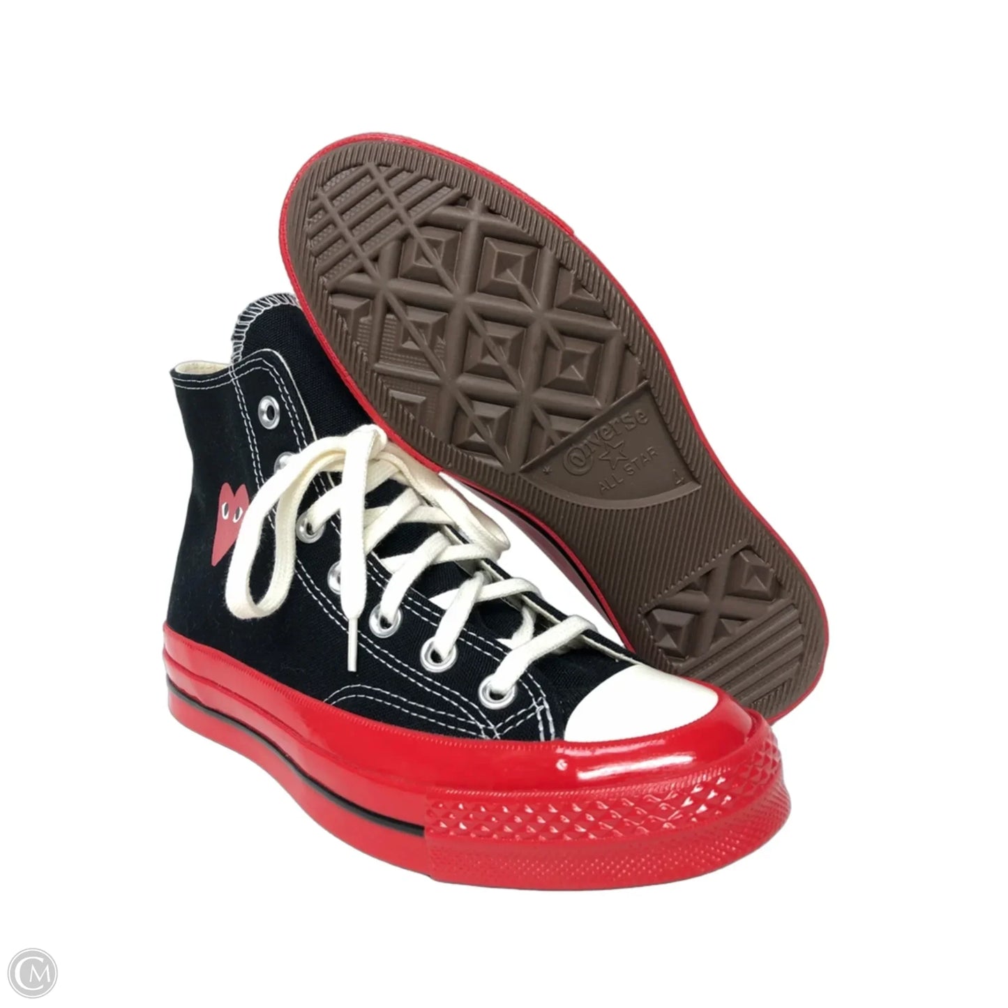 Shoes Sneakers By Converse In Black & Red, Size: 6