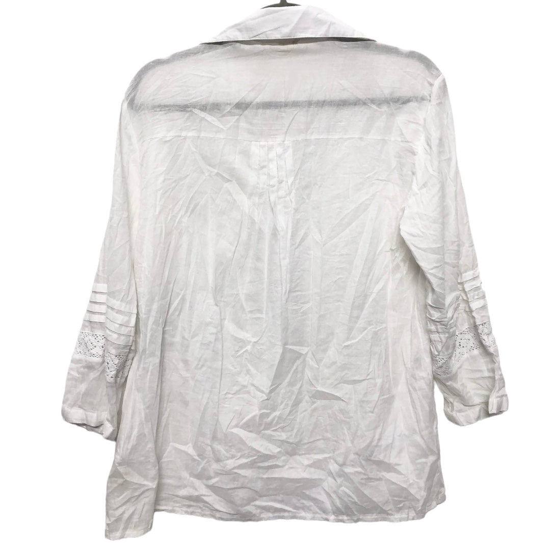 Blouse Long Sleeve By Reba  Size: S