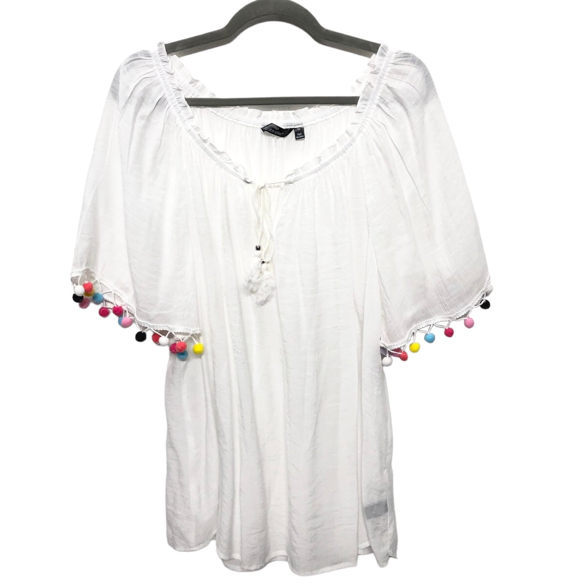 Top Short Sleeve By Mlle Gabrielle  Size: 1x